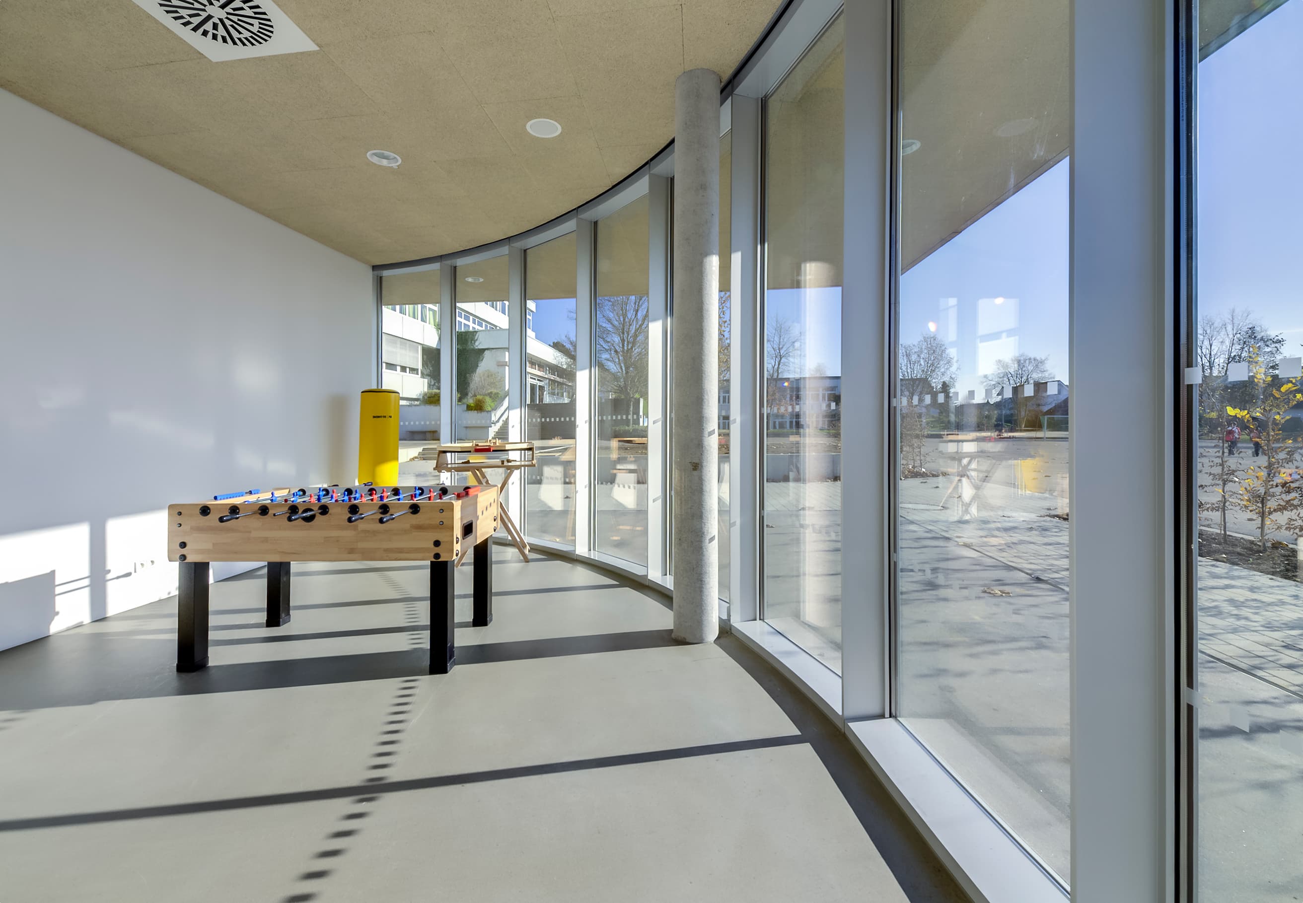 Blick in den Aufenthaltsraum