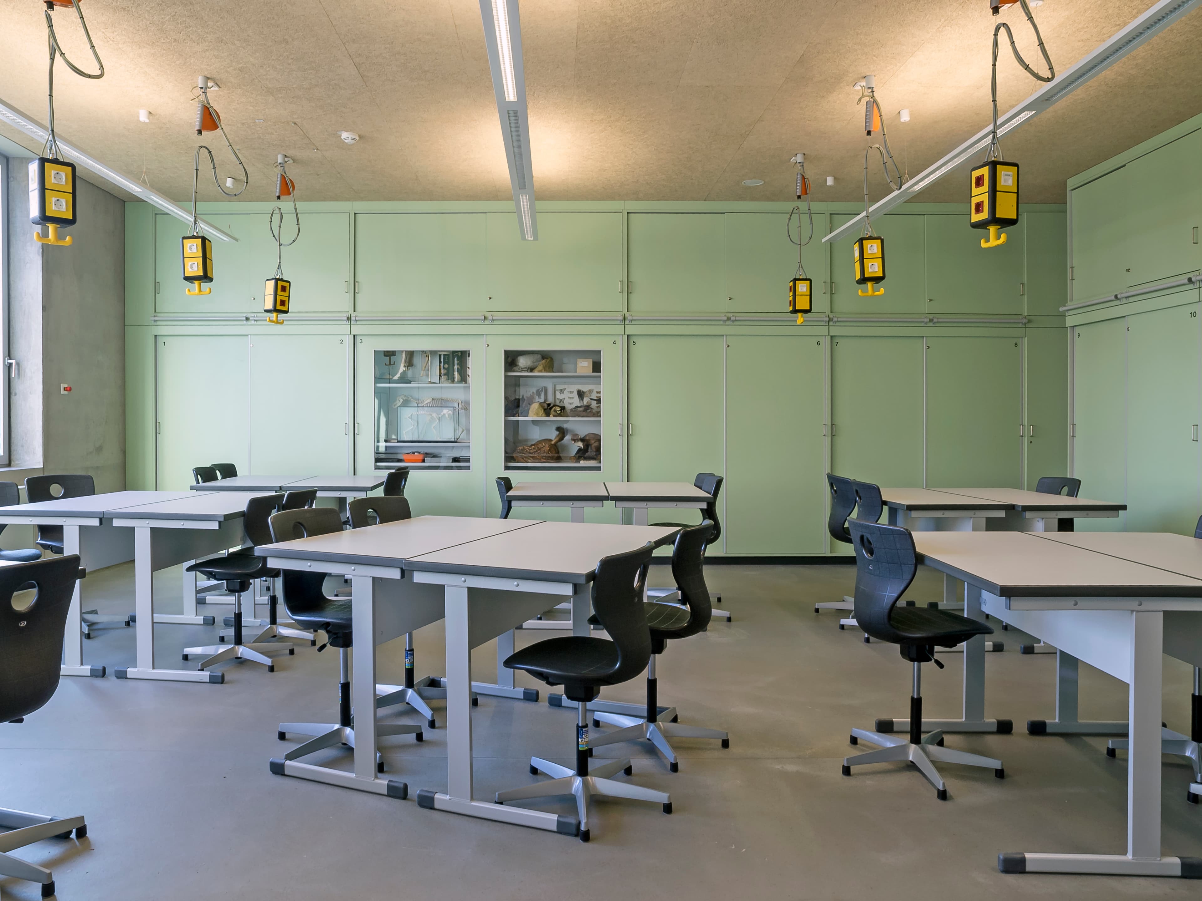 Ein Klassenzimmer für naturwissenschaftlichen Unterricht