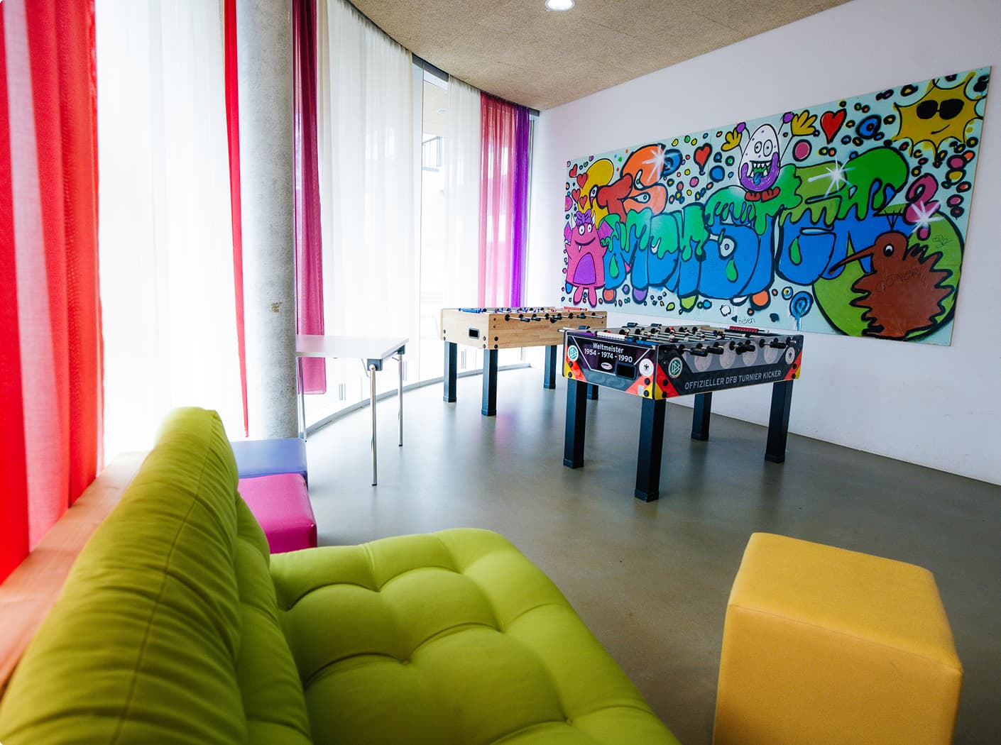 Aufenthaltsraum der Realschule Wernau