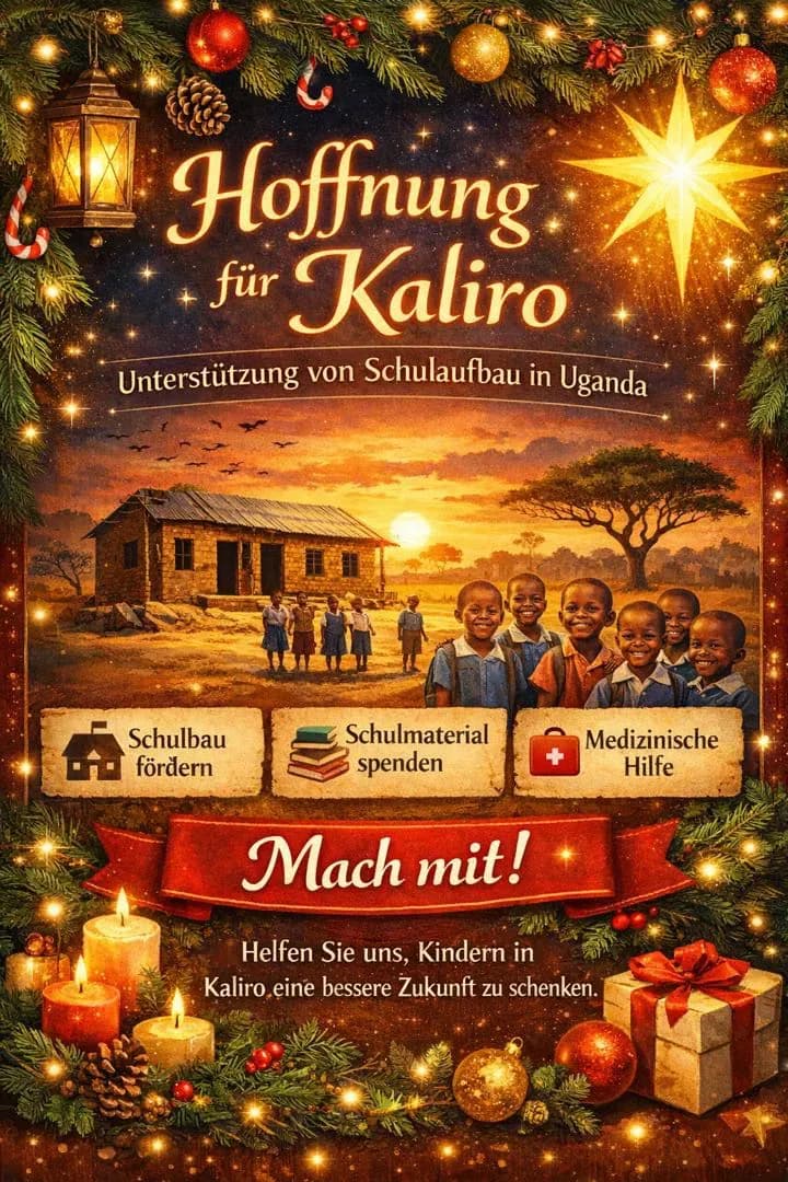 Flyer für die Spendenaktion
